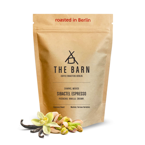 Specialty coffee The Barn Mexico SIBACTEL 2021 - espresso