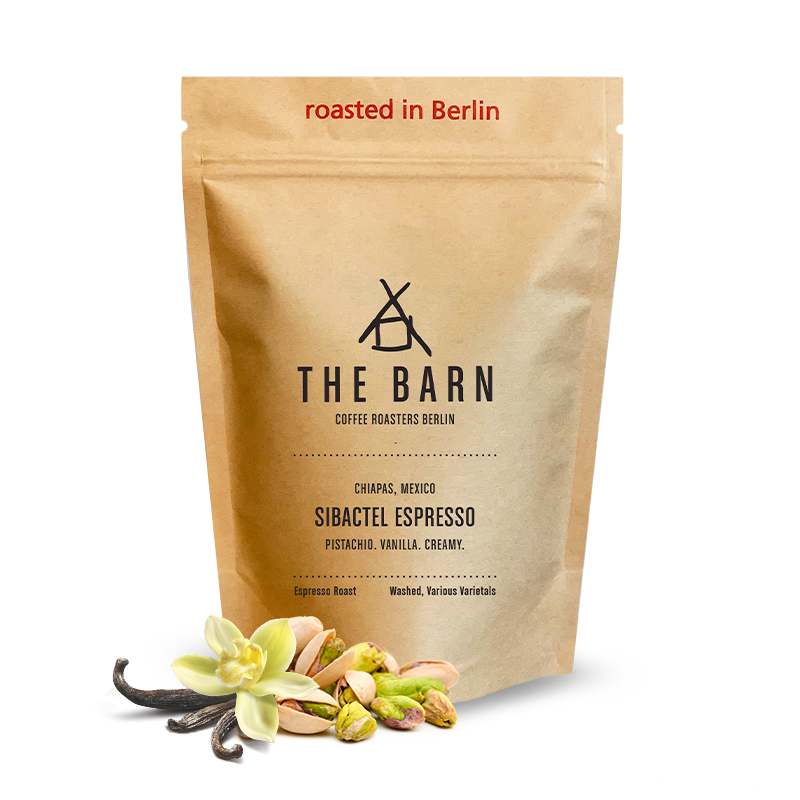 Specialty coffee The Barn Mexico SIBACTEL 2021 - espresso