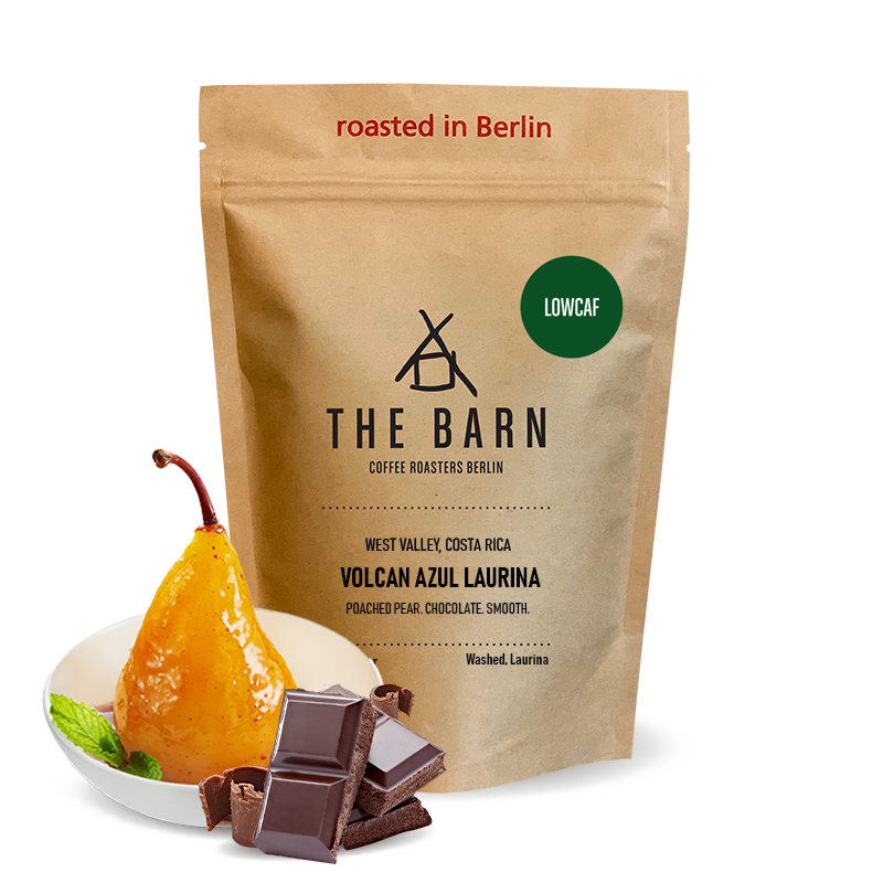 Specialty coffee The Barn Costa Rica VOLCAN AZUL LAURINA - low caf