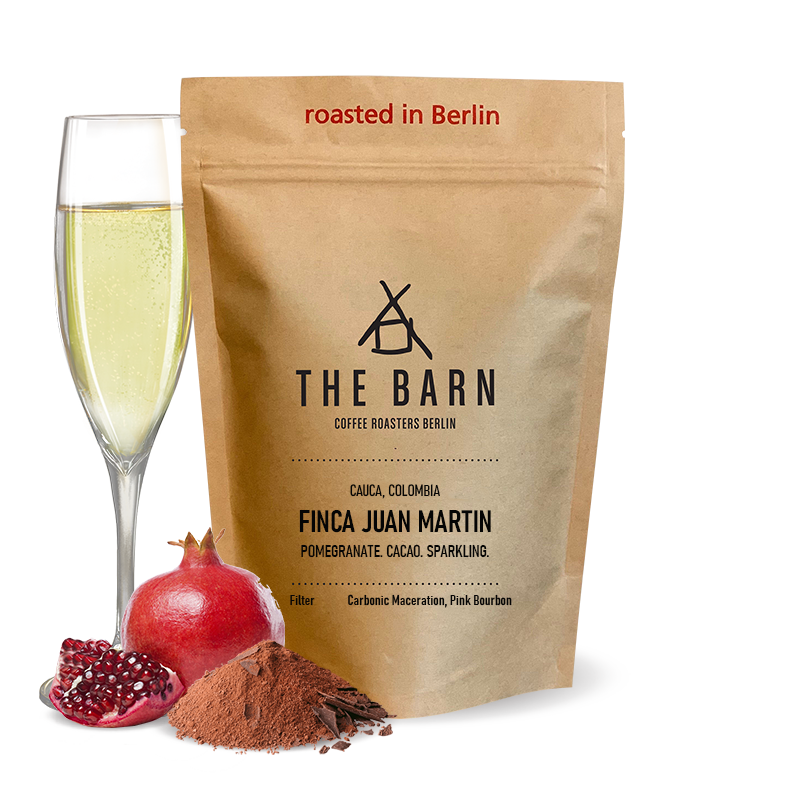 Specialty coffee The Barn Colombia FINCA JUAN MARTIN - pink bourbon