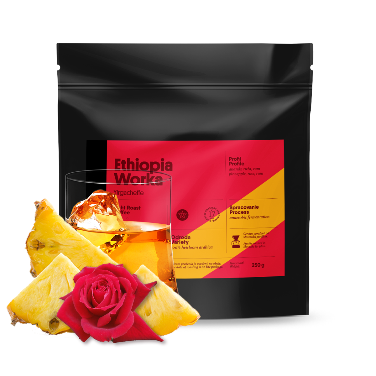 Specialty coffee Goriffee Roastery  Etiopie WORKA - anerobic