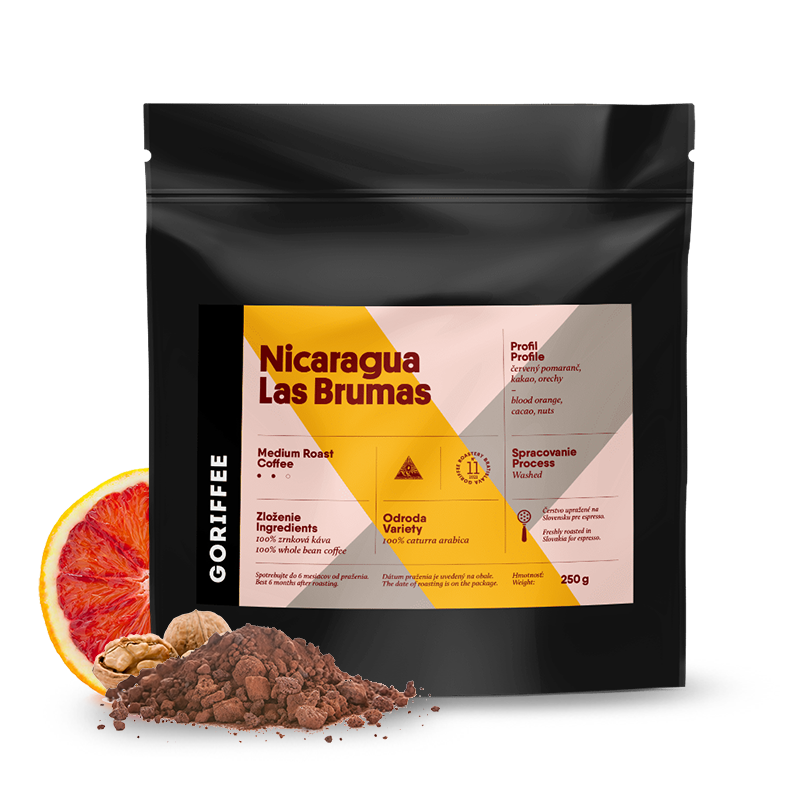 Specialty coffee Goriffee Roastery  Nicaragua LAS BRUMAS