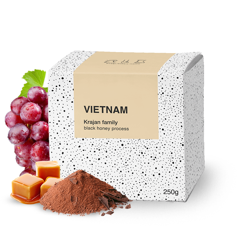 Specialty coffee BeBerry Coffee Vietnam KRAJAN FAMILY - 2022