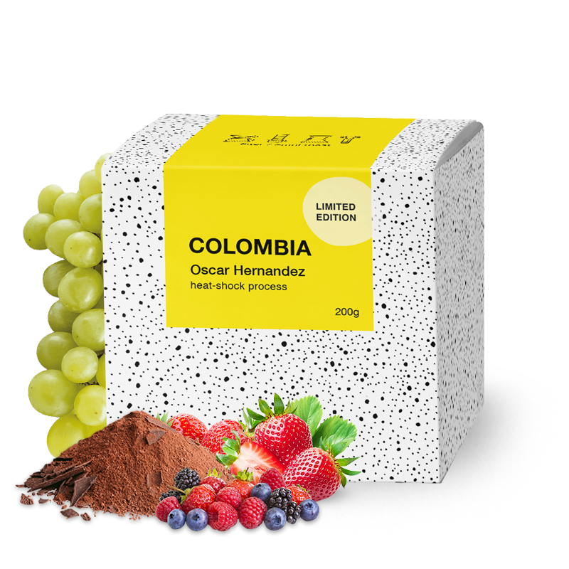 Specialty coffee BeBerry Coffee Colombia OSCAR HERNANDEZ - Limited Edition 8/23