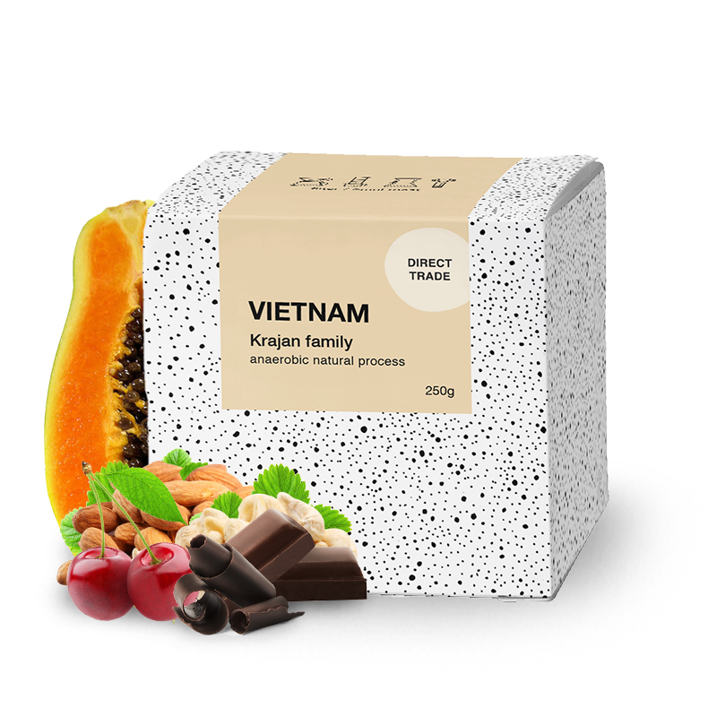 Specialty coffee BeBerry Coffee Vietnam KRAJAN - anaerobic