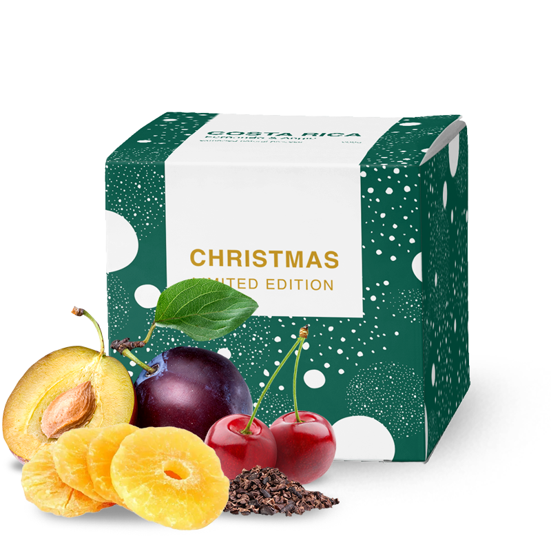Specialty coffee BeBerry Coffee Costa Rica ALVARADO NATURAL - Christmas limited edition