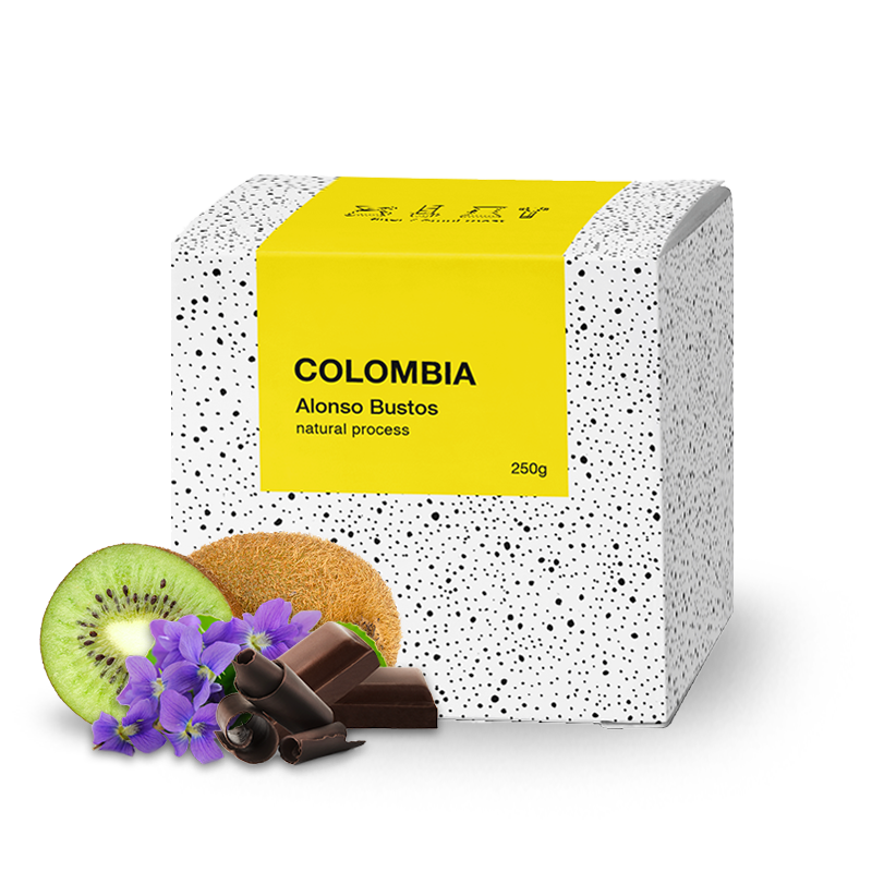 Specialty coffee BeBerry Coffee Colombia ALONSO BUSTOS