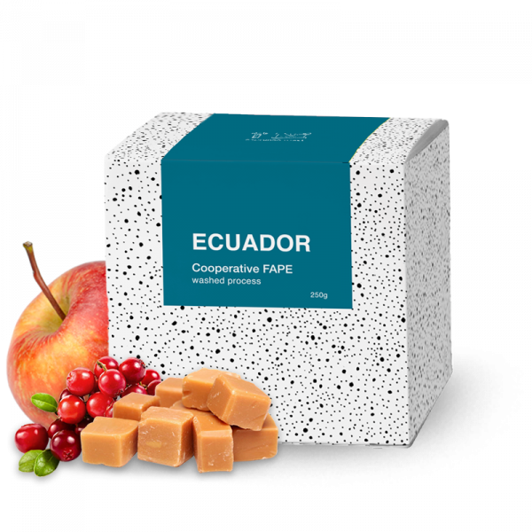 Specialty coffee BeBerry Coffee Ecuador COOPERATIVE FAPE