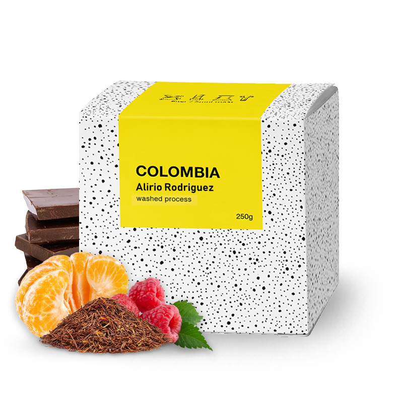 Specialty coffee BeBerry Coffee Colombia ALIRIO RODRIGUEZ