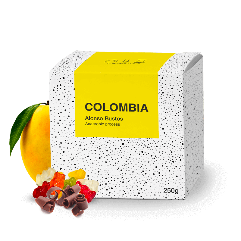 Specialty coffee BeBerry Coffee Colombia ALONSO BUSTOS - 250g
