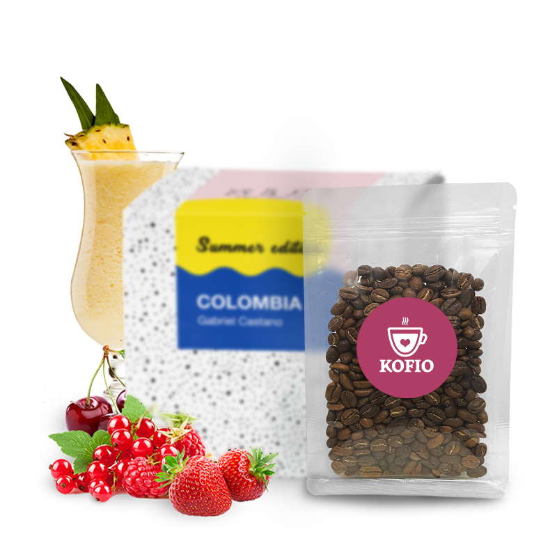 Specialty coffee BeBerry Coffee Colombia GABRIEL CASTANO - summer limit - sample