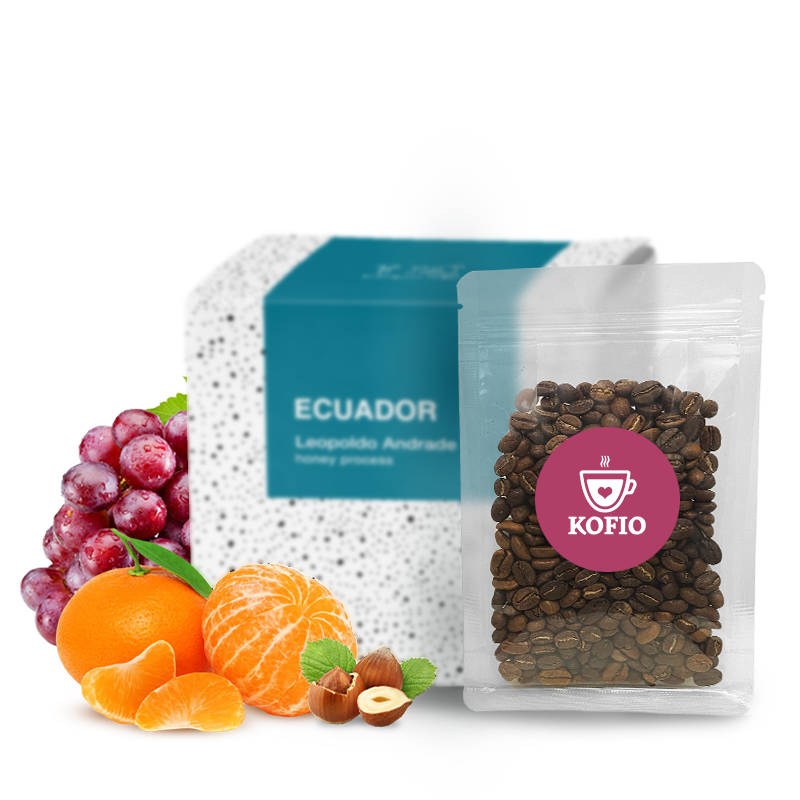 Specialty coffee BeBerry Coffee Ecuador LEOPOLDO ANDRADE - sample