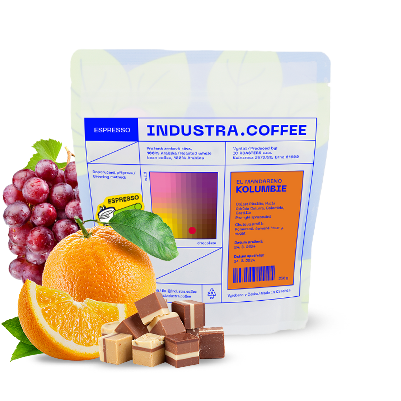 Specialty coffee Industra Coffee Colombia EL MANDARINO