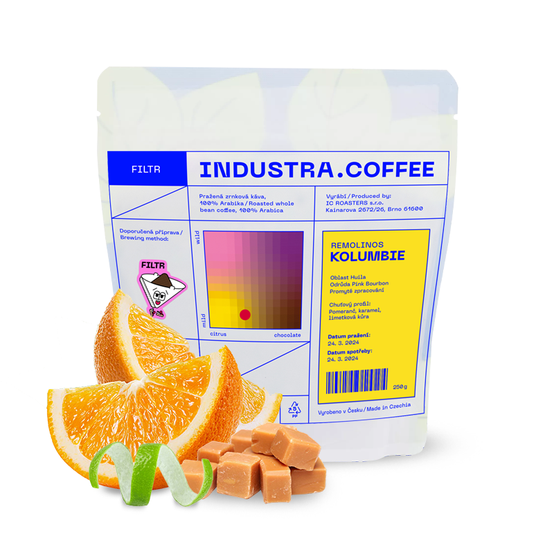 Specialty coffee Industra Coffee Colombia REMOLINOS