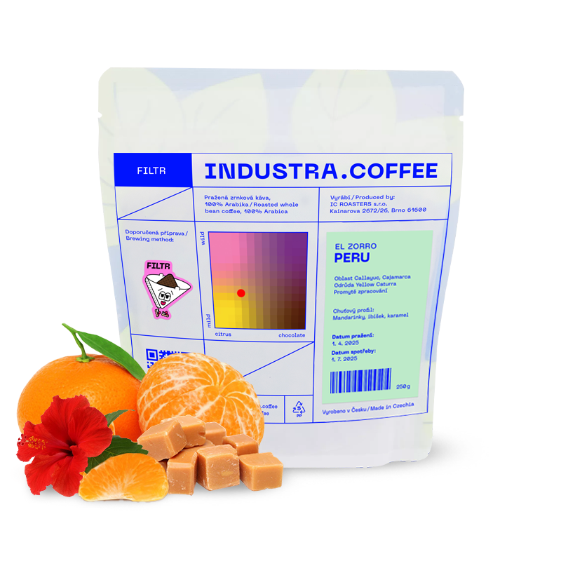 Specialty coffee Industra Coffee Peru EL ZORRO