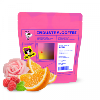 Peru HUGO PAREJA AND FLOR LOPEZ - geisha - 200g - Industra Coffee