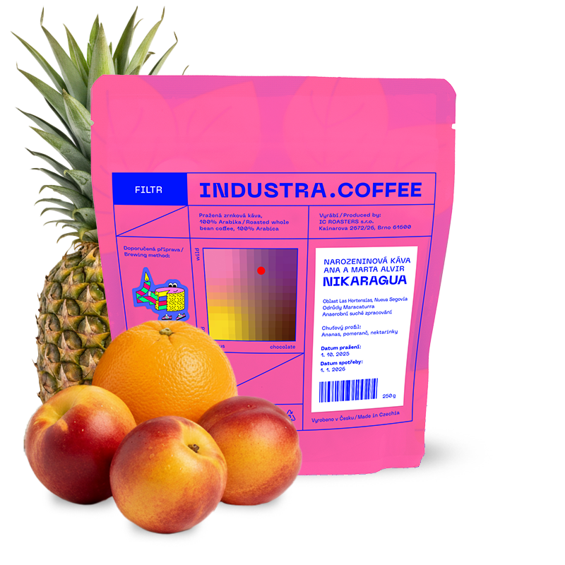 Specialty coffee Industra Coffee Nicaragua ANA A MARTHA ALVIR - birthday coffee