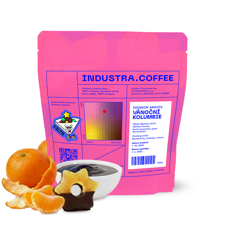 Specialty coffee Industra Coffee Colombia EDINSON ARGOTE - Christmas Edition - 200g