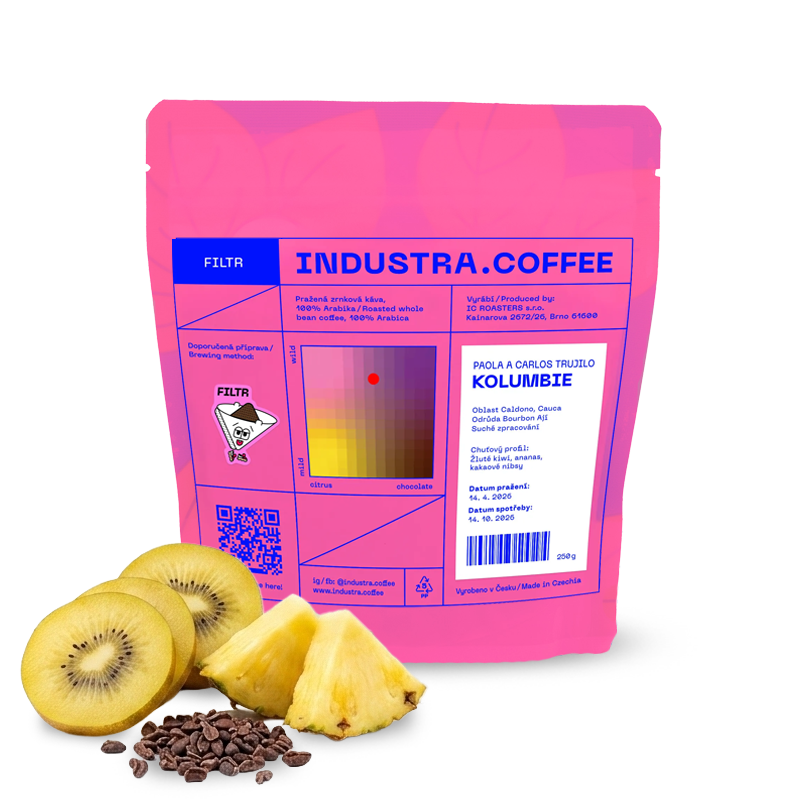 Specialty coffee Industra Coffee Colombia PAOLA AND CARLOS TRUJILLO - competition coffee