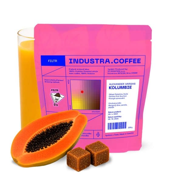 Specialty coffee Industra Coffee Colombia ALEXANDER VARGAS - Tom's Competition Coffee