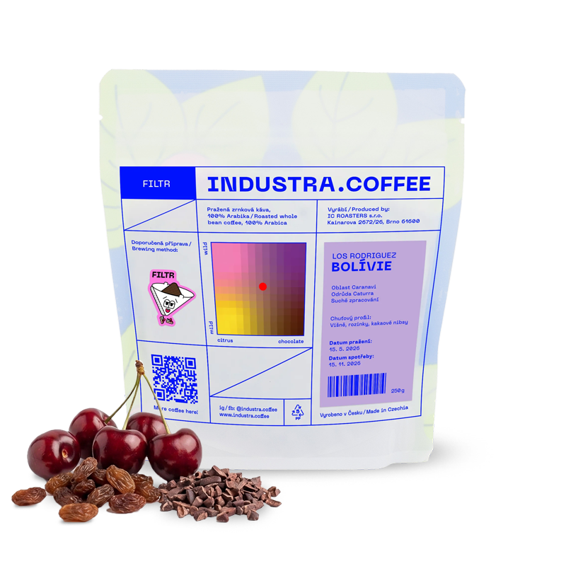 Specialty coffee Industra Coffee Bolívie LOS RODRIGUEZ