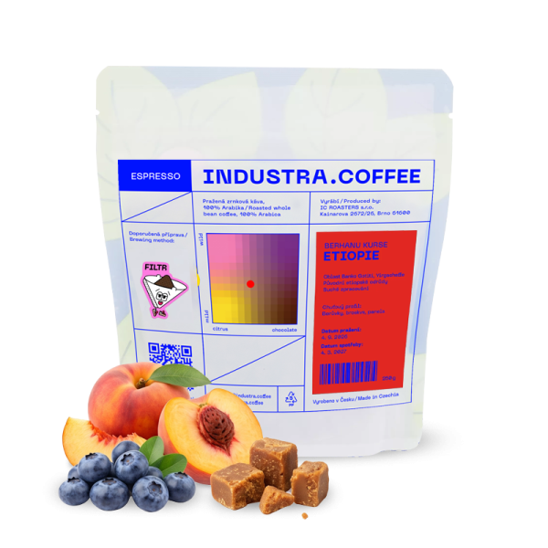 Specialty coffee Industra Coffee Ethiopia BERHANU COURSE