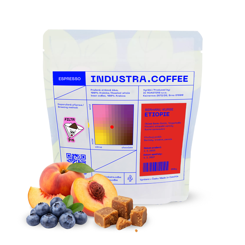 Specialty coffee Industra Coffee Ethiopia BERHANU COURSE
