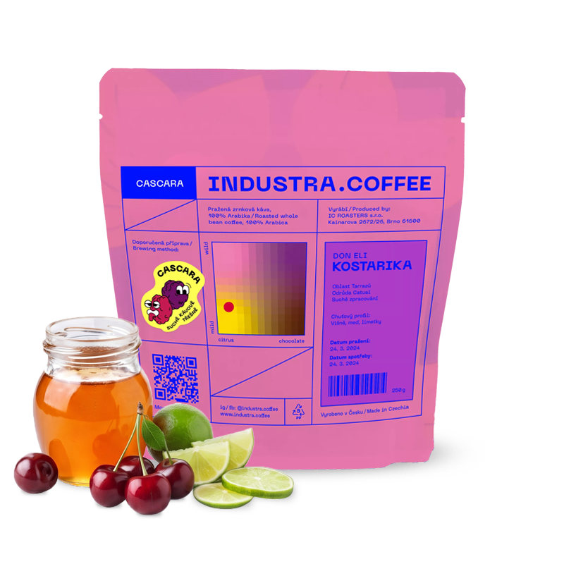 Specialty coffee Industra Coffee Costa Rica DON ELI – cascara