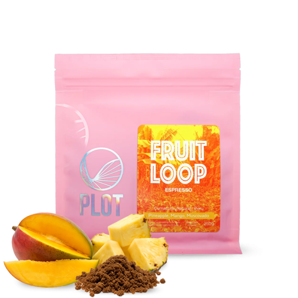 Specialty coffee PLOT roasting Peru FRUIT LOOP