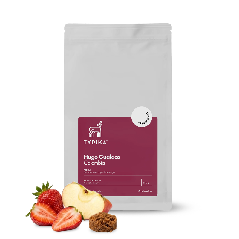 Specialty coffee Typika Colombia HUGO GUALACO