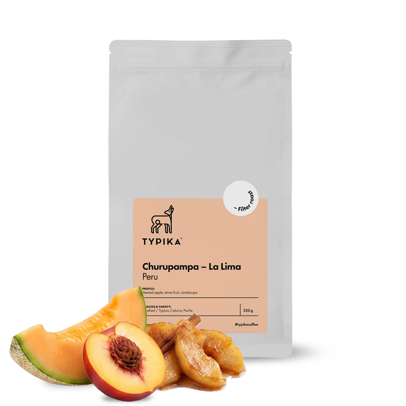 Specialty coffee Typika Peru CHURUPAMPA - La Lima Microlot