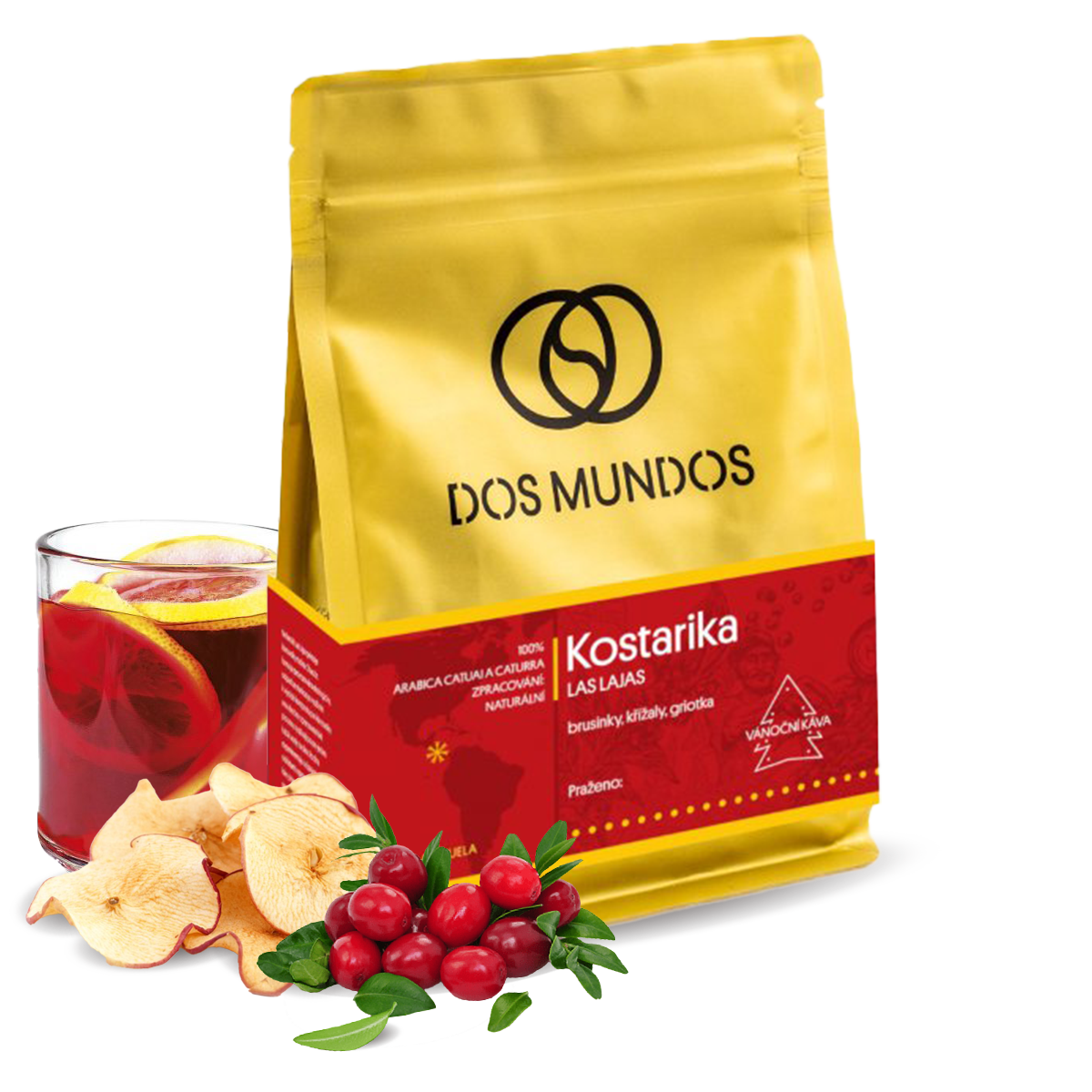 Specialty coffee Dos Mundos Costa Rica LAS LAJAS - Christmas edition