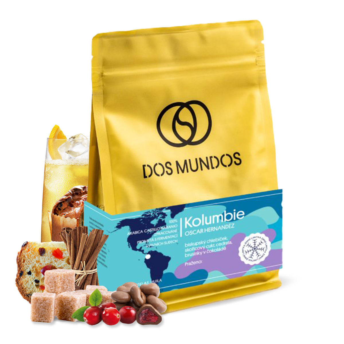 Specialty coffee Dos Mundos Colombia OSCAR HERNANDÉZ - winter edition