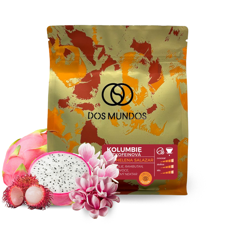 Specialty coffee Dos Mundos Colombia LUZ HELENA SALAZAR - decaffeinated