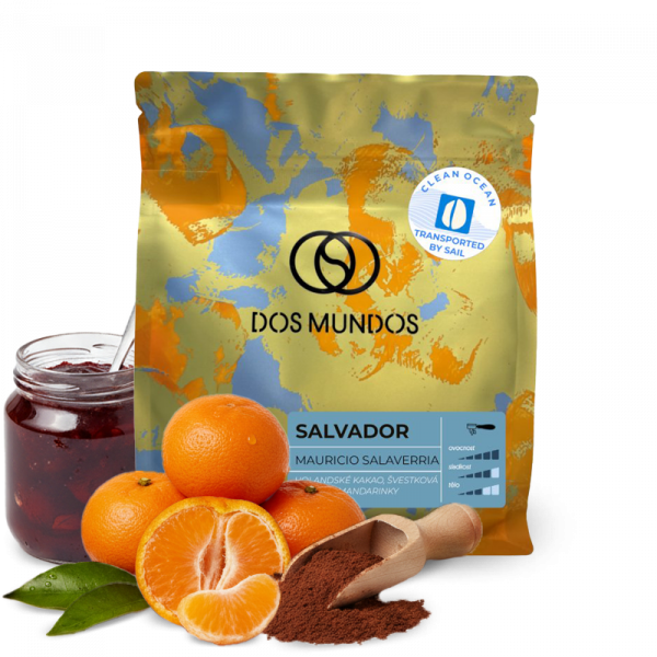 Specialty coffee Dos Mundos El Salvador MAURICIO SALAVERRIA - transported by sail