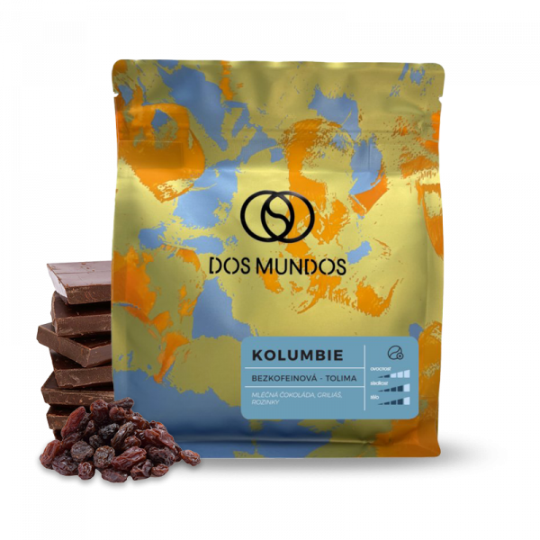Specialty coffee Dos Mundos Colombia CAUCA - decaffeinated