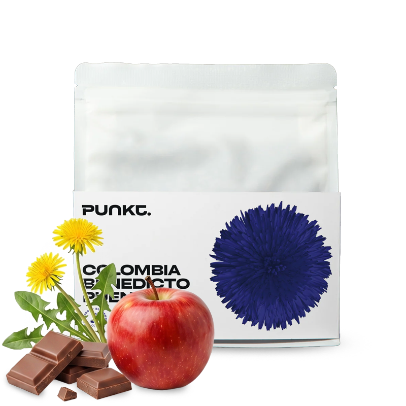 Specialty coffee Punkt. coffee  Colombia BENEDICO PUENTES