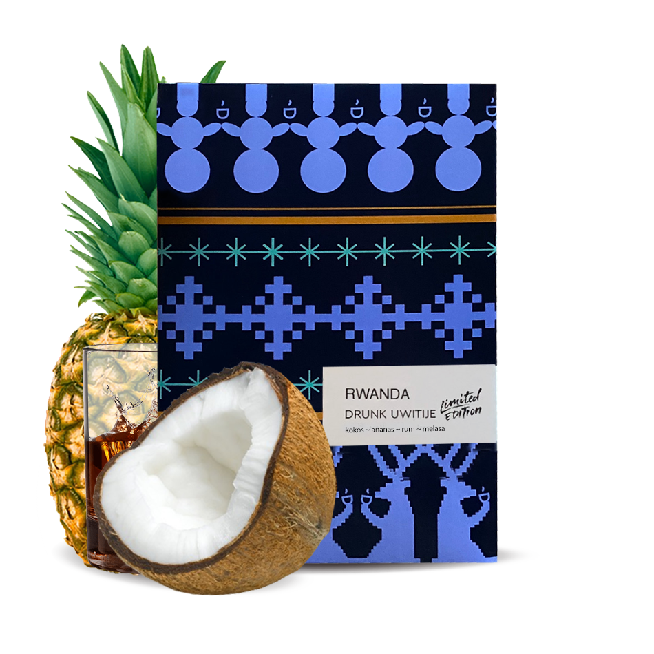 Specialty coffee Jedno Kafe Rwanda DRUNK UWITIJE - barrel aged