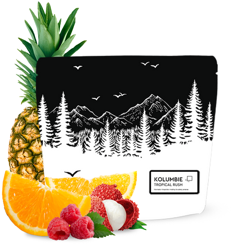 Specialty coffee Jedno Kafe Colombia TROPICAL RUSH