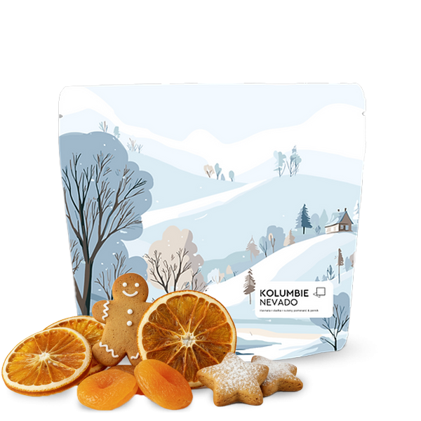 Specialty coffee Jedno Kafe Colombia NEVADO - Winter Limited Edition