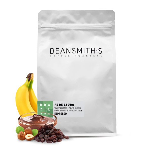 Specialty coffee Beansmith.s Brazil PE DE CEDRO - 1000g - 2023