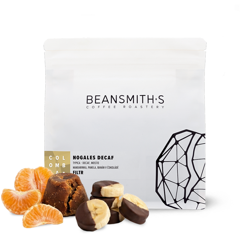 Specialty coffee Beansmith.s Colombia NOGALES DECAF - decaffeinated
