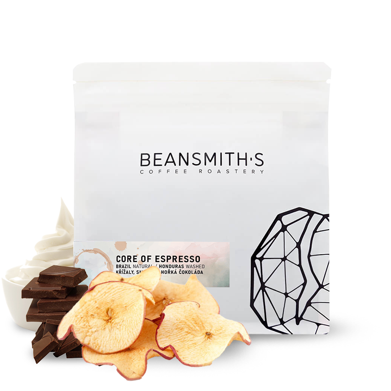 Specialty coffee Beansmith.s CORE OF ESPRESSO blend for automatic coffee machines
