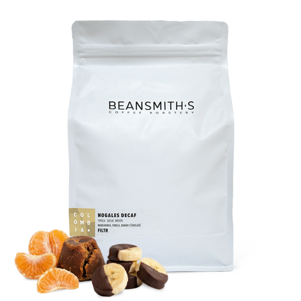 Specialty coffee Beansmith.s Colombia NOGALES DECAF - 1000g