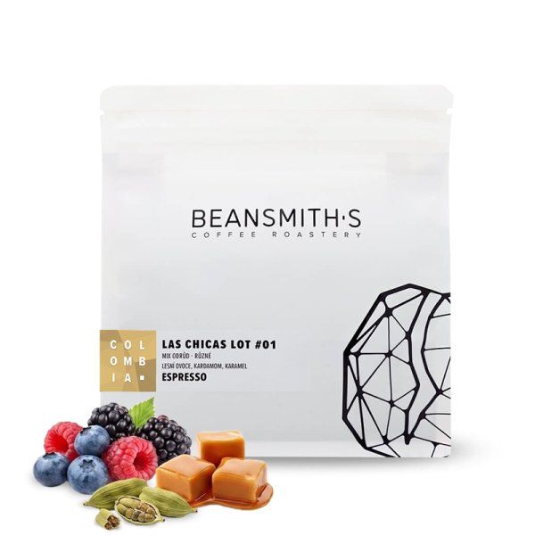 Specialty coffee Beansmith.s Colombia LAS CHICAS LOT #01
