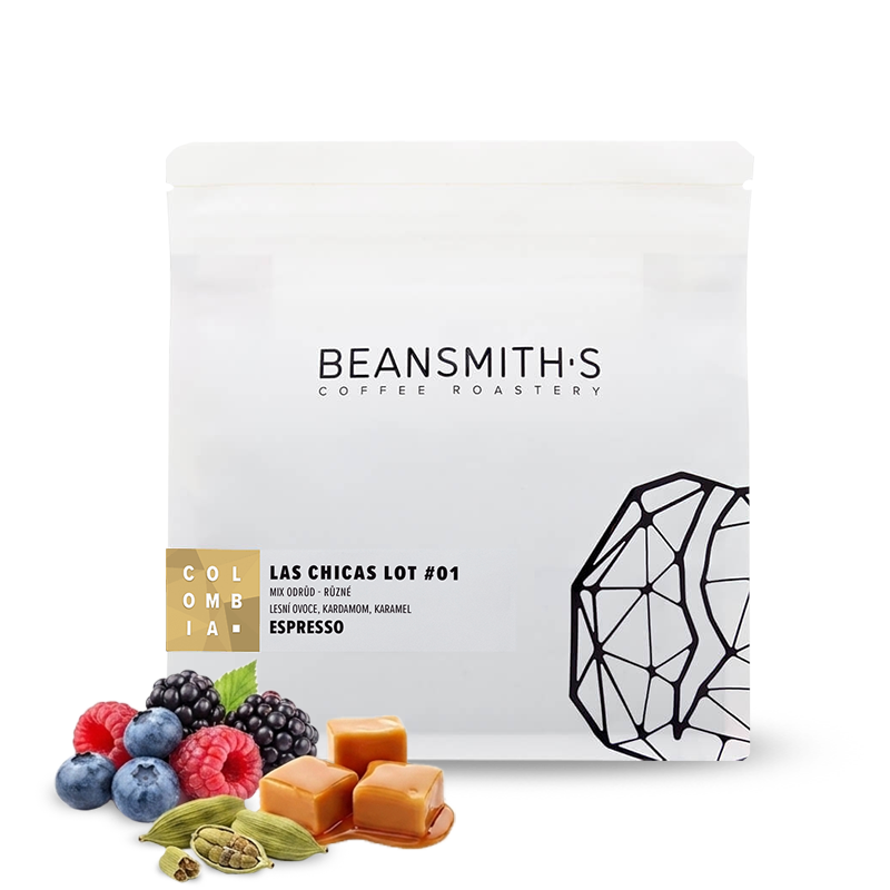 Specialty coffee Beansmith.s Colombia LAS CHICAS LOT #01