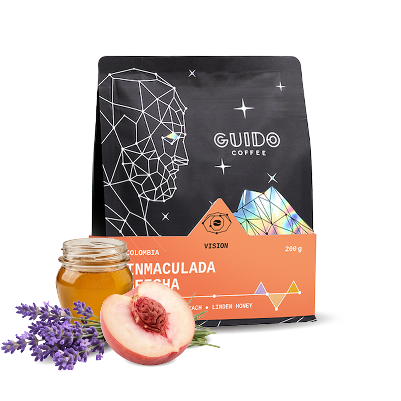 Specialty coffee Guido Coffee Colombia INMACULADA - Geisha - 200 g 