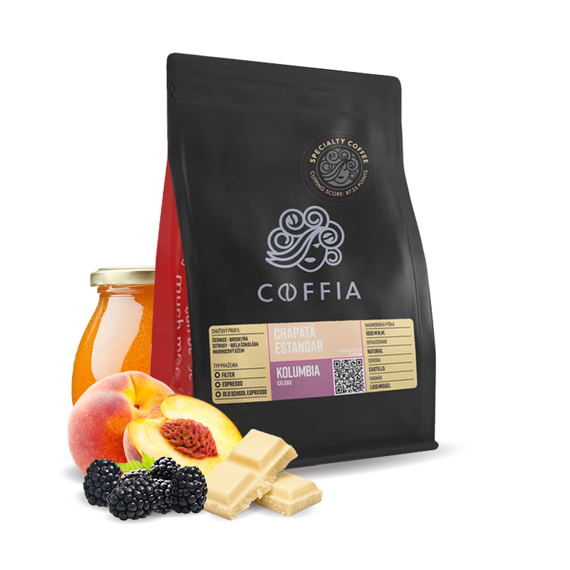 Specialty coffee Coffia Colombia CHAPATÁ ESTANDAR