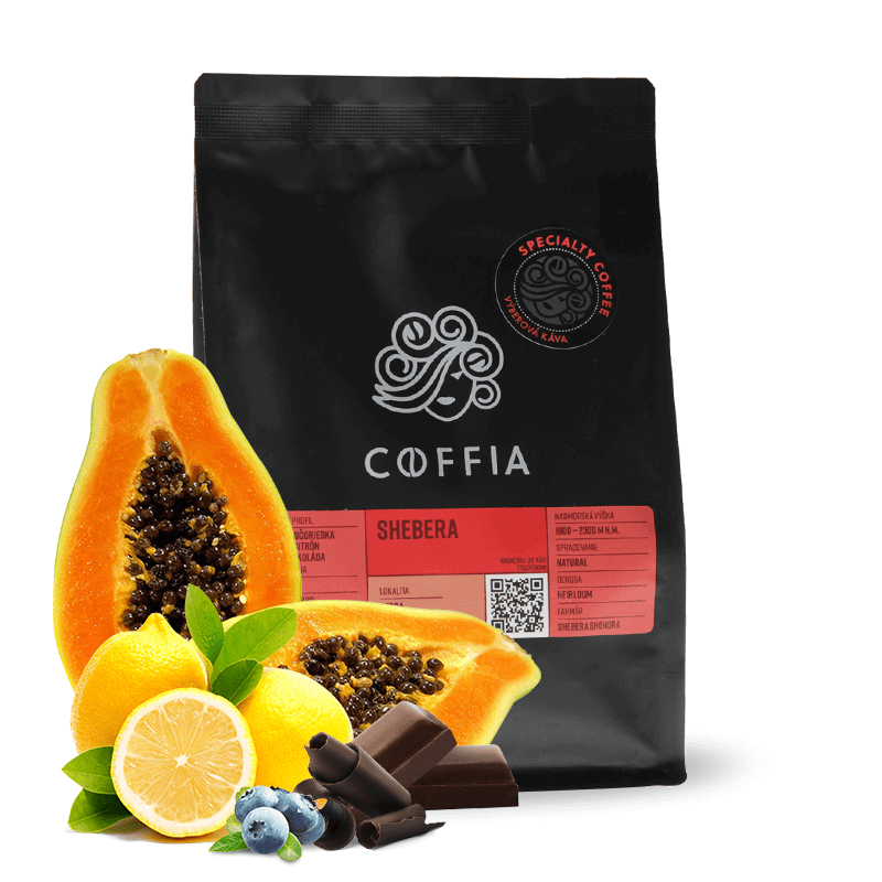 Specialty coffee Coffia Etiopie SHEBERA 