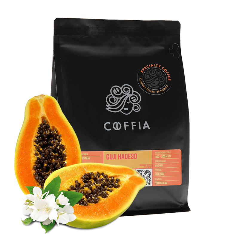 Specialty coffee Coffia Etiopie GUJI HADESO